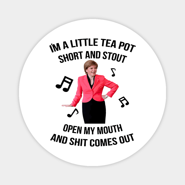 nicola sturgeon music Magnet by morningmarcel